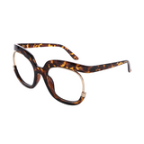 Simple  Geometric Full frame  Acetate Eyeglasses