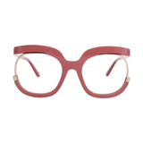 Simple  Geometric Full frame  Acetate Eyeglasses