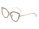 Aileen Cateye Full frame Metal Eyeglasses - Famool