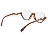 Fannie Cateye  Semi-rimless Acetate Eyeglasses - Famool