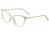 Zoey Cateye Full Frame TR90 Eyeglasses - Famool