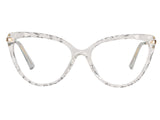 Zoey Cateye Full Frame TR90 Eyeglasses - Famool