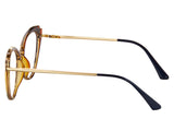 Monoto Cateye Full frame Acetate Eyeglasses - Famool