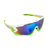 Dwight Rectangle Full frame Acetate Cycling Sport Sunglasses Kit