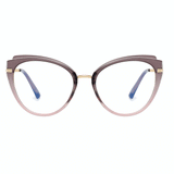 Annabelle Cateye Full frame TR90 Eyeglasses - Famool