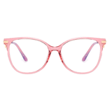 Betty Oval Full frame TR90 Eyeglasses - Famool