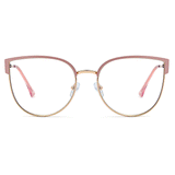 Susan Cateye Full frame Metal Eyeglasses - Famool