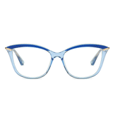 Jacqueline Rectangle Full frame TR90 Eyeglasses - Famool