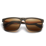 Jason Rectangle Full frame TR90 Driving Sunglasses - Famool