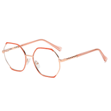 Kandice Geometric Full frame Metal Eyeglasses