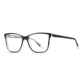 April Rectangle Full frame TR90 Eyeglasses - Famool