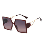 Helaine Geometric Full frame TR90 Sunglasses - Famool