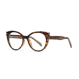 Eleanor  Oval Full frame TR90 Eyeglasses - Famool