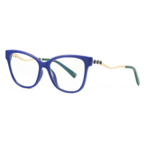 Cherie Rectangle Full frame TR90 Eyeglasses - Famool