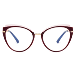 Annabelle Cateye Full frame TR90 Eyeglasses - Famool