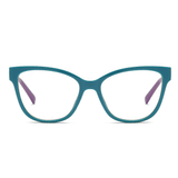 Cherie Rectangle Full frame TR90 Eyeglasses - Famool