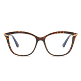 Jacqueline Rectangle Full frame TR90 Eyeglasses - Famool