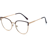 Susan Cateye Full frame Metal Eyeglasses - Famool