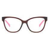 Cherie Rectangle Full frame TR90 Eyeglasses - Famool