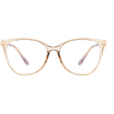 Betty Oval Full frame TR90 Eyeglasses - Famool