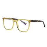 Beatrice Geometric Full frame TR90 Eyeglasses - Famool