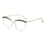 Jacqueline Rectangle Full frame TR90 Eyeglasses - Famool