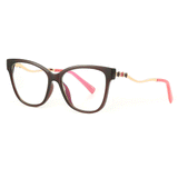 Cherie Rectangle Full frame TR90 Eyeglasses - Famool