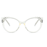 Eleanor  Oval Full frame TR90 Eyeglasses - Famool