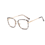 Edwina  Oval Full frame Metal Eyeglasses - Famool