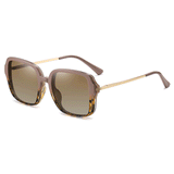 Lynn Geometric Full frame TR90 Clip on Sunglasses - Famool