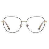 Elaine Oval Full frame Metal Eyeglasses - Famool