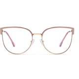 Susan Cateye Full frame Metal Eyeglasses - Famool