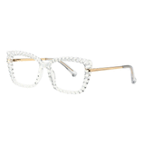 June Rectangle Full frame TR90 Eyeglasses - Famool