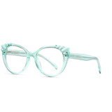 Eleanor  Oval Full frame TR90 Eyeglasses - Famool