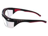 Devin Rectangle Full frame Acetate Safety Goggles