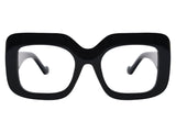 Fannie Geometric Full frame Acetate Eyeglasses - Famool