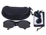 Ingram Rectangle Acetate Polarized Sunglasses Kit