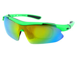 Troy Rectangle Acetate Sport Sunglasses Kit