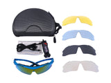 Troy Rectangle Acetate Sport Sunglasses Kit