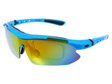 Troy Rectangle Acetate Sport Sunglasses Kit