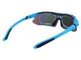 Troy Rectangle Acetate Sport Sunglasses Kit