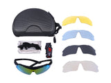 Troy Rectangle Acetate Sport Sunglasses Kit