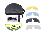 Troy Rectangle Acetate Sport Sunglasses Kit