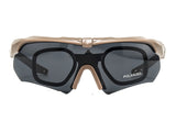 Arno Rectangle Acetate Tactical RX Polarized Sunglasses