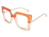 Selina Geometric Full frame Acetate Eyeglasses - Famool