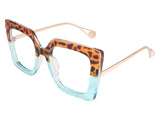 Selina Geometric Full frame Acetate Eyeglasses - Famool