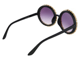 Demi Round Full frame Acetate Sunglasses - Famool