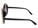 Demi Round Full frame Acetate Sunglasses - Famool