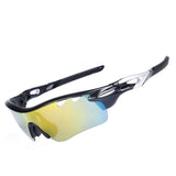 Aerial Rectangle Acetate Cycling Sport Sunglasses Kit