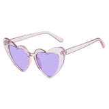 Cersei Heart-shaped Full frame Metal Sunglasses